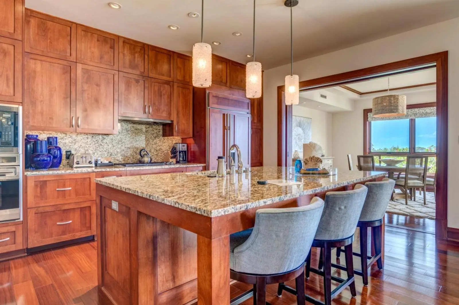 דירה Kbm Resorts Luxury Oceanfront Villa At Montage Kapalua Bay Private Lanai And Bbq Free Rental Car Malia-At-Montage-Kapalua-Bay
