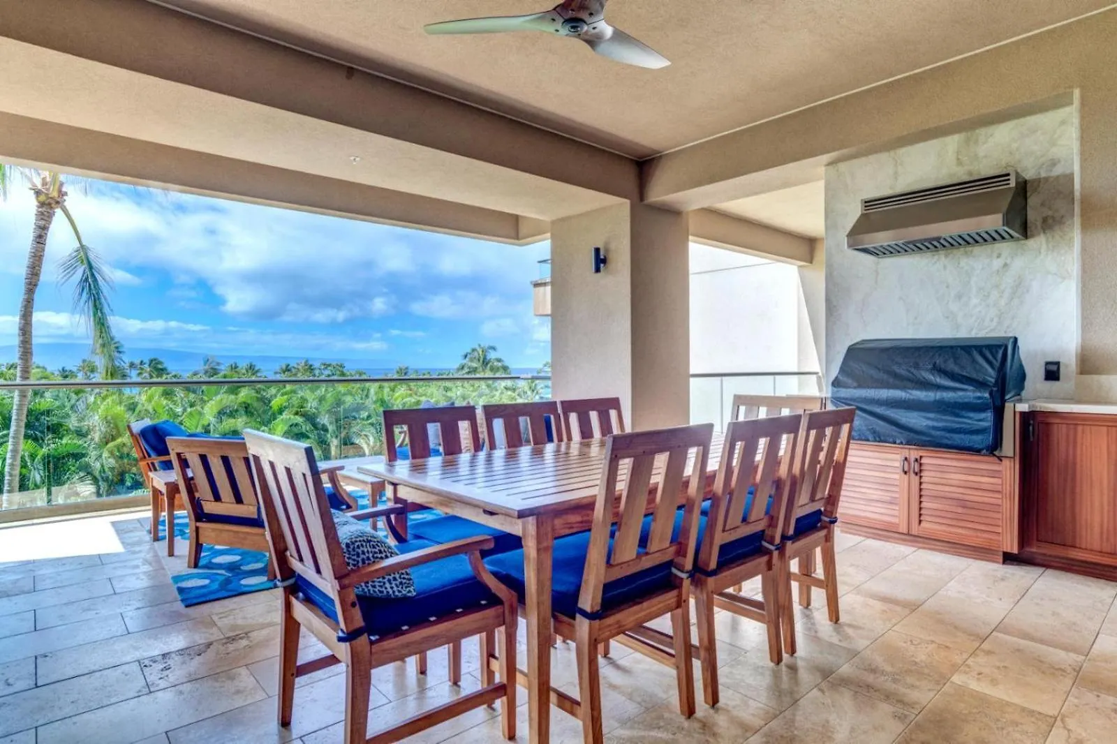 Kbm Resorts Luxury Oceanfront Villa At Montage Kapalua Bay Private Lanai And Bbq Free Rental Car Malia-At-Montage-Kapalua-Bay Appartement